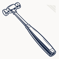 Vector art of mallet