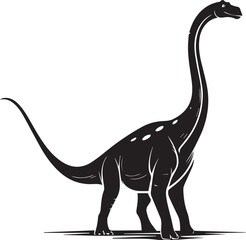 Dinosaur Silhouette Illustration