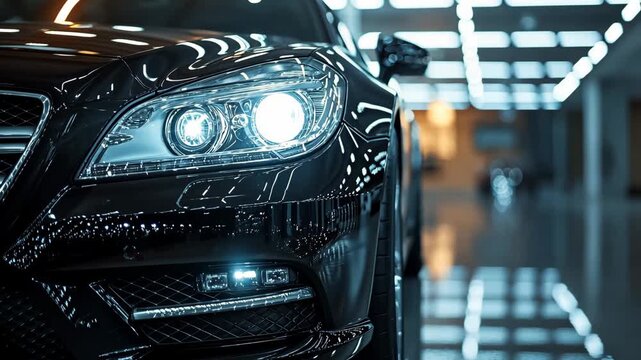 This luxury car vehicle features a sleek design and innovative technology for urban environments, offering advanced travel solutions that enhance mobility and efficiency in our evolving cities