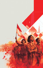Youthful Indonesian Patriotism and Cultural Heritage