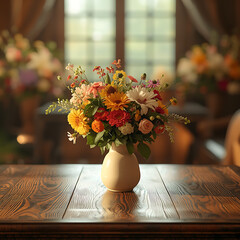 still life with flowers