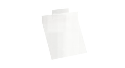 Sticky note reminder. Post it note paper. white sheets for notes isolated with clipping path on background.