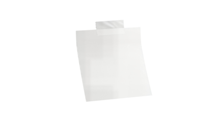 Sticky note reminder. Post it note paper. white sheets for notes isolated with clipping path on background.