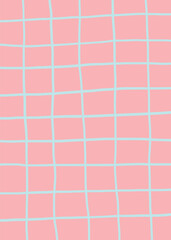 Abstract pastel stripe pattern with organic lines. Ideal for elegant posters, stationery, wrapping, packaging, and boho-style decor projects. Vector illustration