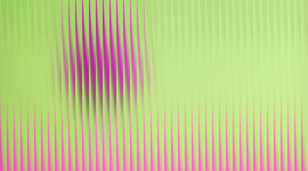 Abstract vertical stripes of pink and green with textured effect