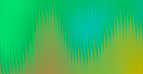 Abstract blurred green fractal glass gradient background vertical wavy lines modern digital technology backdrop wallpaper banner design