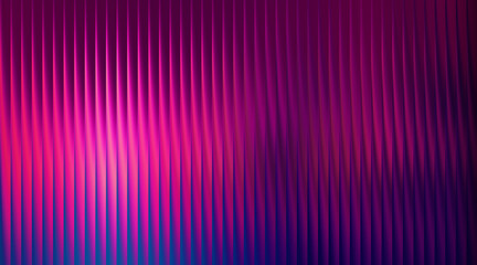 Vibrant vertical stripes of pink and purple light