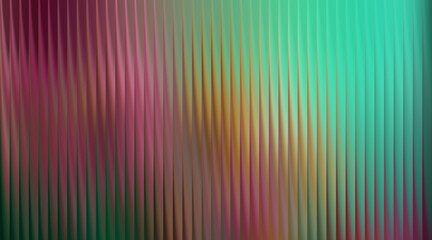Abstract vertical stripes of magenta yellow and teal colors