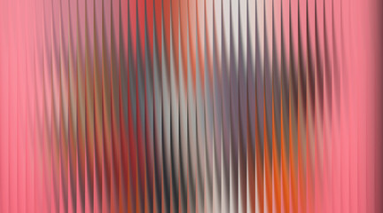 Abstract vertical stripes of color and light