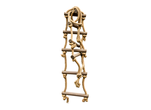 Antique wooden grandfather clock with ornate carvings isolated on transparent background - Powered by Adobe