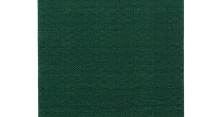 Close up view of a dark green textured fabric background image , transparent png