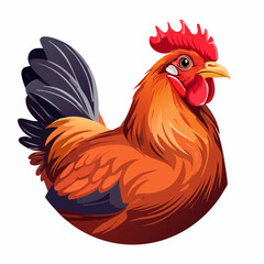 rooster icon farm