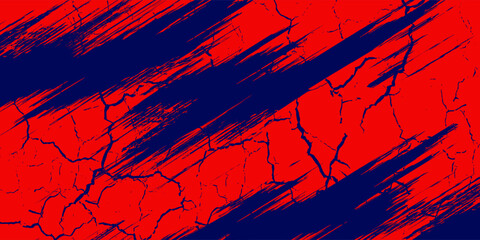 Black and red abstract grunge background with halftone style.