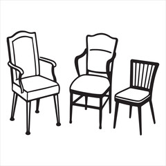 Obraz premium Luxurious Comfort in a Contemporary Geometric Modern Chair, the Sleek Mid Century Product for Stylish Scandinavian Home Minimalism Aesthetic.