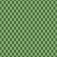 和柄の矢絣柄で緑系色