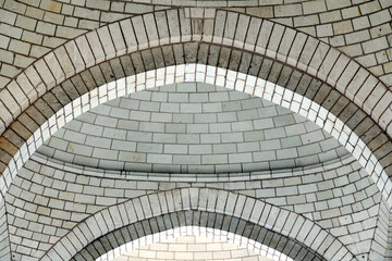 Royal Abbey of Fontevraud. Architecture. . Fontevraud. France.