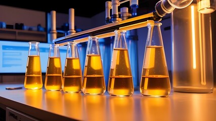 Automated Chemical Analysisof Yellow Liquids