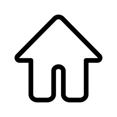 home page icon white on backround