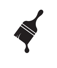 paint brush icon, vector best flat icon.