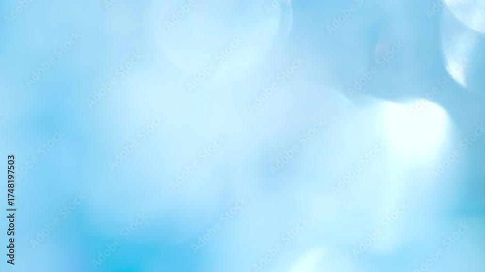 Wall mural optical effects in celestial tones. loop. a large number of sparkling faceted crystals shimmer and c