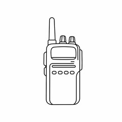 Obraz premium set of black car icons