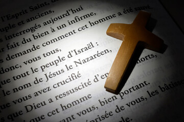 Gospel book for the celebration of the Mass. Holy Week. Passion of Christ.  The Resurrection.