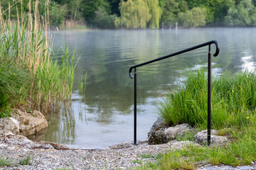 Badestelle am Waginger See