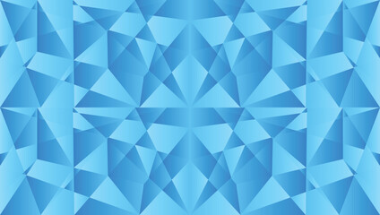 blue abstract triangle background image