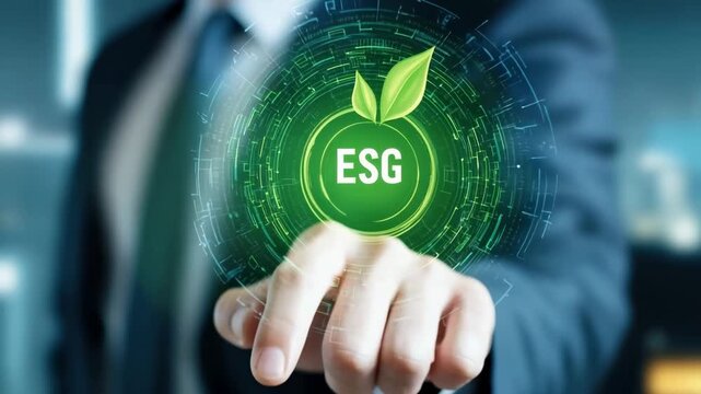 A professional discusses the importance of ESG principles in modern business. Learn how focusing on environmental, social, and governance factors drives sustainability and success.