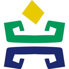 Abstract Brutalist Shape