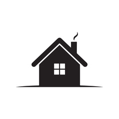 house icon isolated on white. vector illustration EPS 10
