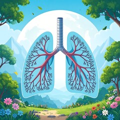 Lungs in nature
