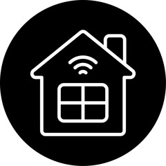 Smart Home Vector Icon Design