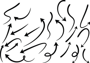 Straight and Zigzag Arrows