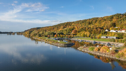 Fototapeta premium Herbst im niederbayrischem Vilshofen