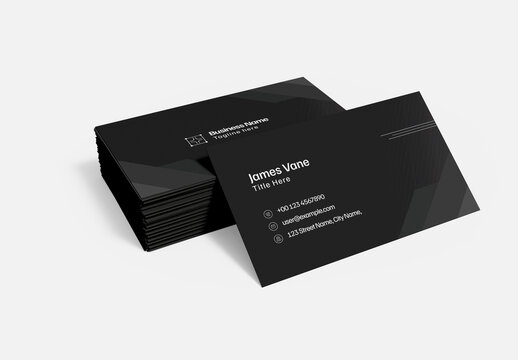 Minimal Corporate Business Card Template