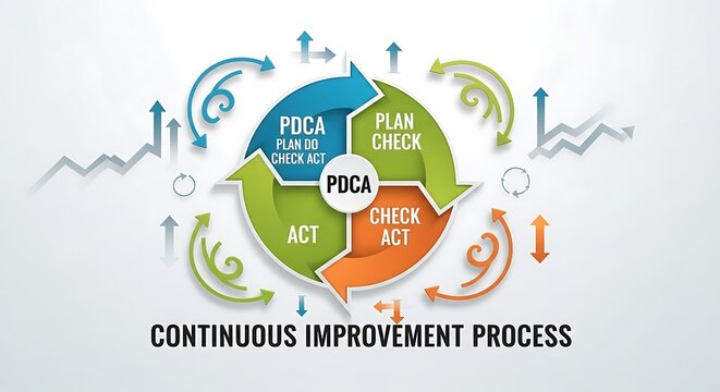 PDCA Cycle - A Continuous Improvement Process for Business Growth.