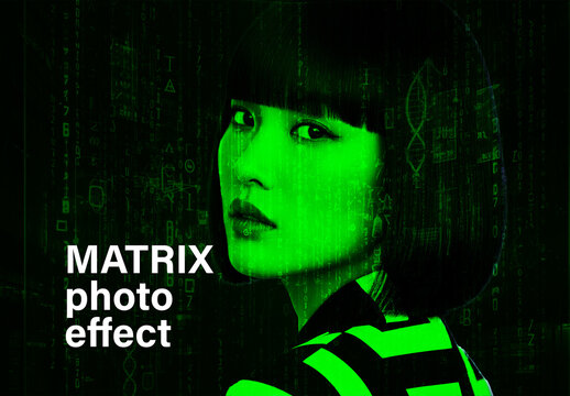 Matrix Photo Effect