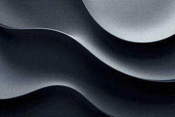 Organic, flowing pattern of gray waves and curves on a dark, muted background. Abstract organic pattern of flowing, soft gray waves and curves on a dark, muted background. Subtle gradient transitions