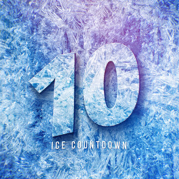 Ice Countdown Winter Logo Square Stories Opener