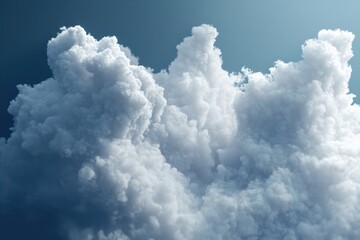 Fototapeta premium Dramatic clouds create a stunning sky view during the late afternoon