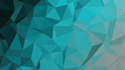 Abstract geometric low poly design with vibrant color gradients and clean lines