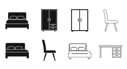 Bedroom furniture set for stylish living spaces