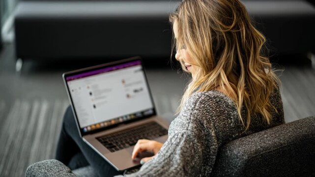 Medium shot of an individual adjusting resume sections with optimization tools to enhance recruiter engagement and readability.