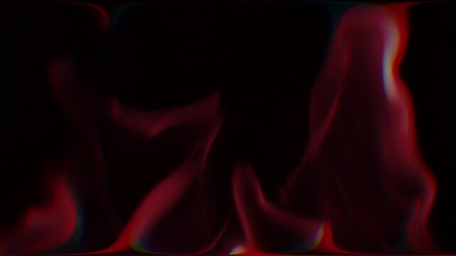 Red Digital Fire Background