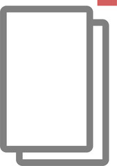 document remove icon minus simple file delete