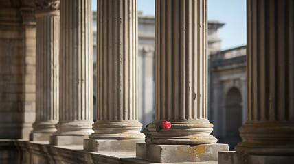 columns of the supreme court in london