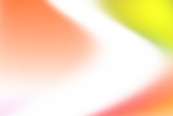 Abstract warm gradient flowing curved shape with vibrant color transitioning background
