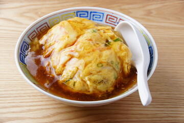 天津飯　中華料理