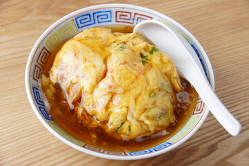 天津飯　中華料理